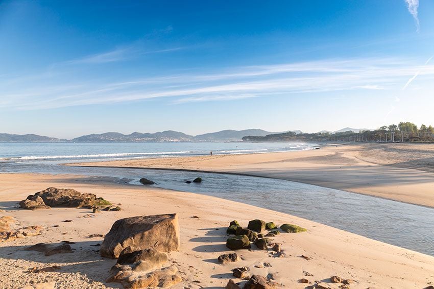 Playa de Samil, la más famosa de Vigo