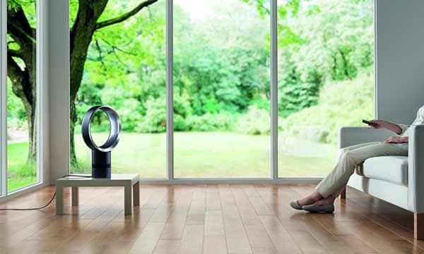 Más que un ventilador, una escultura que expulsa aire frío. De Dyson.
