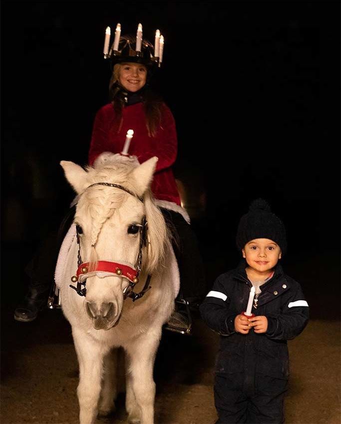 Estelle y Oscar de Suecia