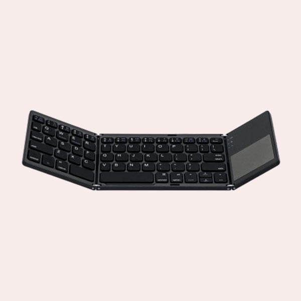 EL MEJOR TECLADO PLEGABLE: Mcbazel Teclado Bluetooth 