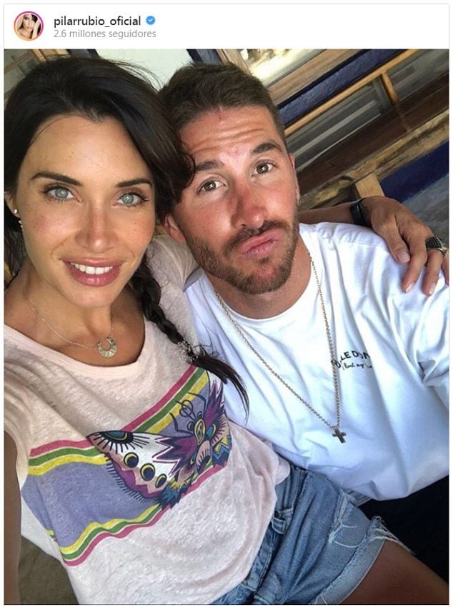 Sergio Ramos y Pilar Rubio: sus idílicas vacaciones en el paraíso