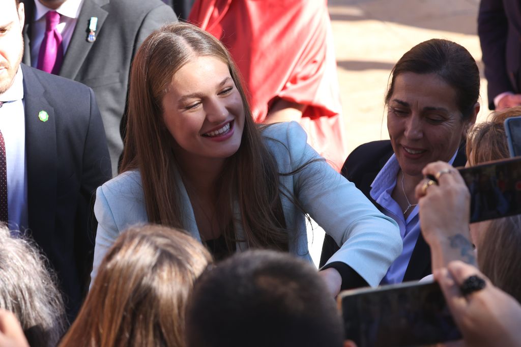 La princesa Leonor recibe el título de alcaldesa honoraria de Oviedo