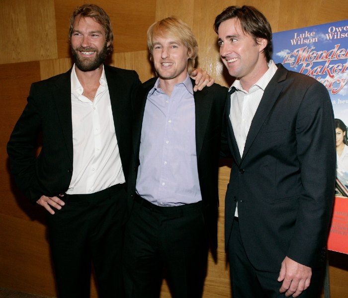 Owen Wilson y sus hermanos 