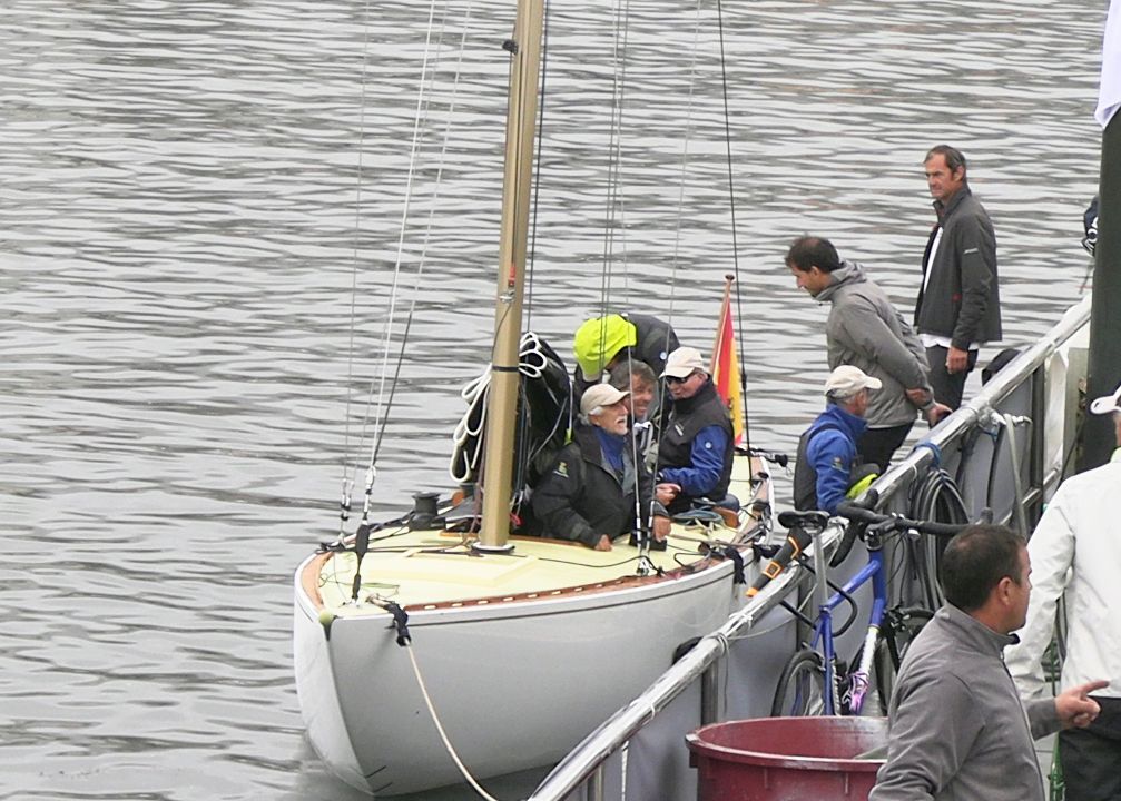 Juan Carlos I en Sanxenxo