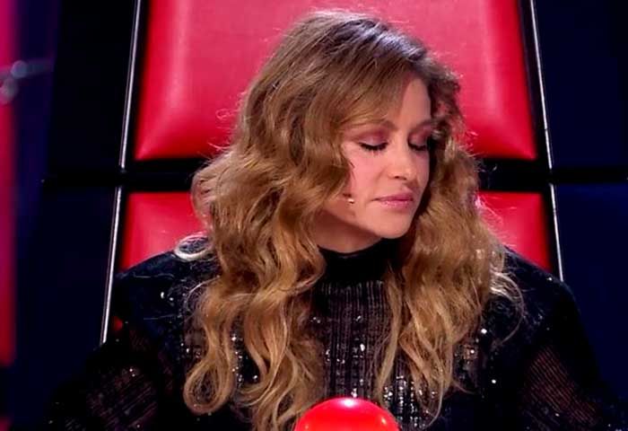 Paulina Rubio en La Voz Senior