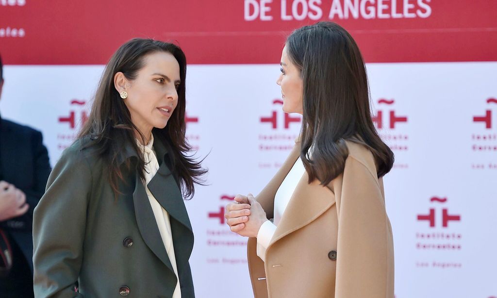 kate del castillo con la reina letizia