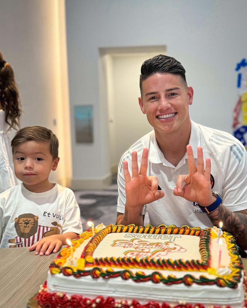 James se mostró feliz y agradecido por su 'nueva vuelta al sol'. 