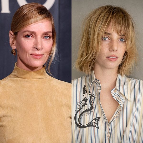 uma thurman y maya thurman hawke