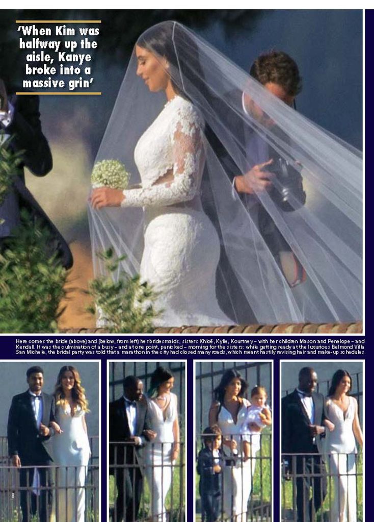 PDF - JPG. HELLO 1331. Mayo 2014. Boda de Kim Kardashian y Kanye West.