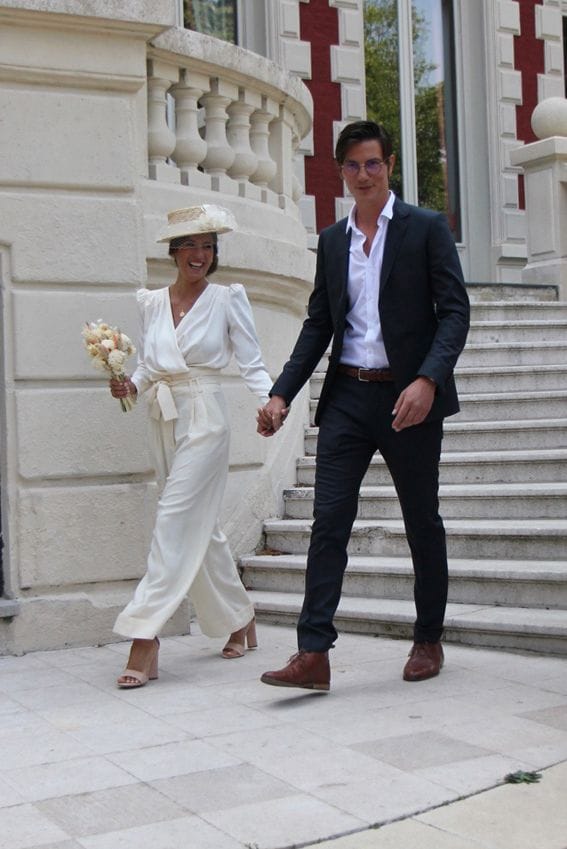 Boda de Marie Prudon y Jules Dangreaux.