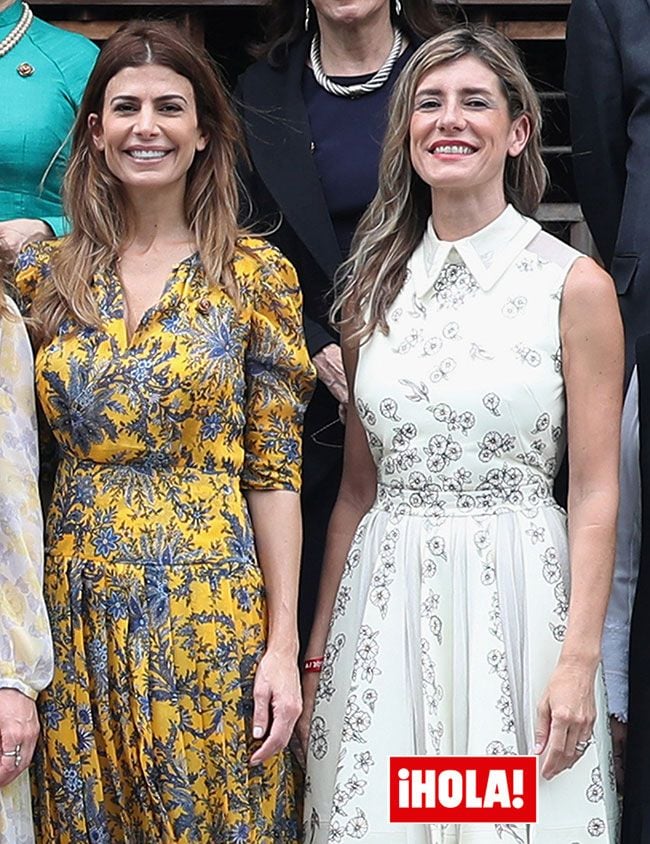 Juliana Awada y Begoña Gómez