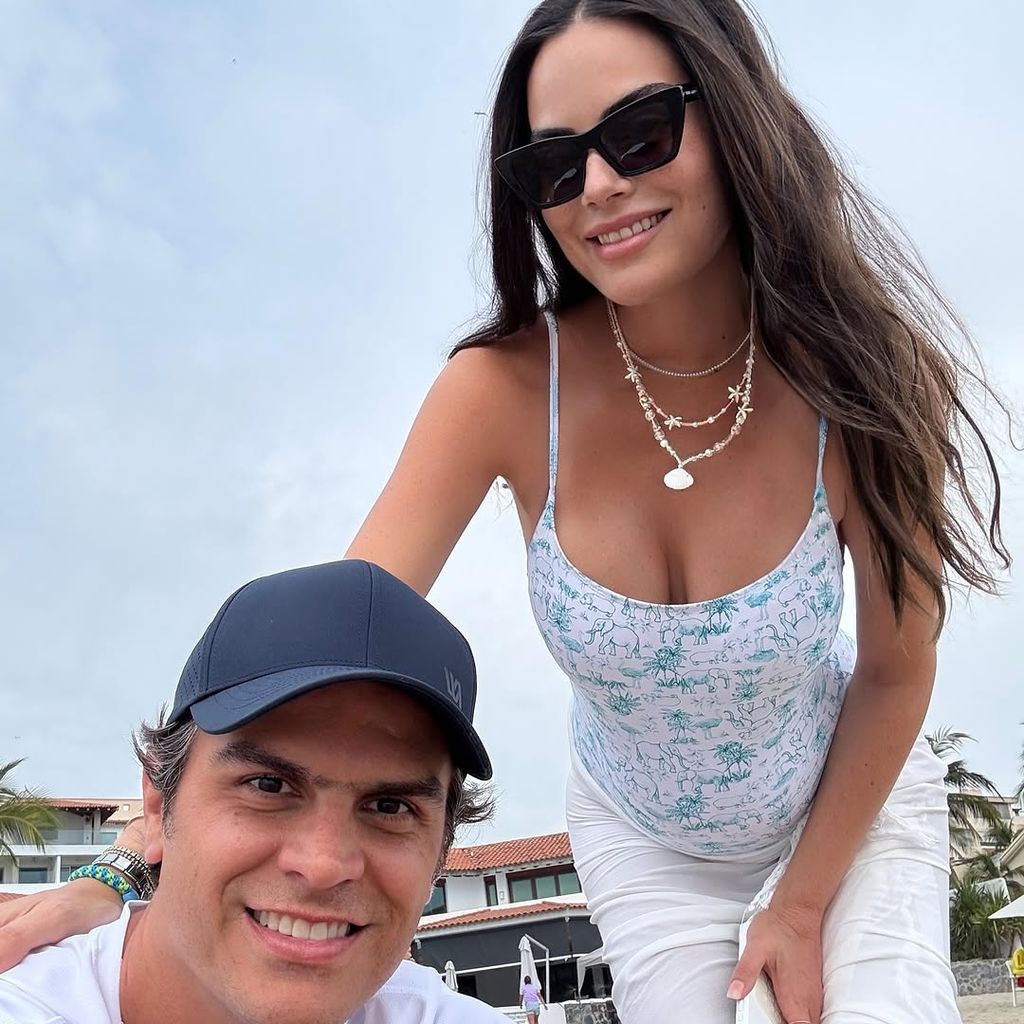 Ximena Navarrete y su esposo, Juan Carlos Valladares