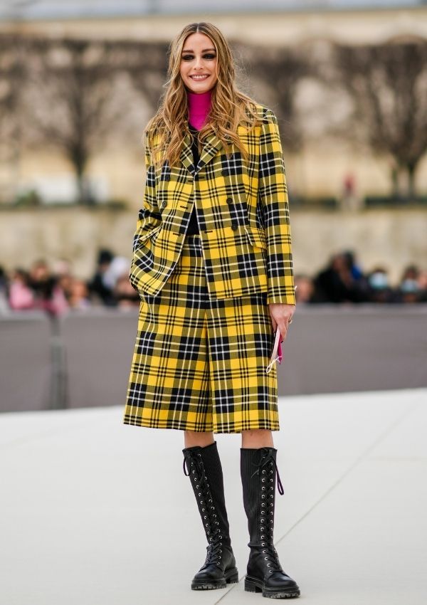 Olivia Palermo en el desfile de Dior de la Semana de la moda de París