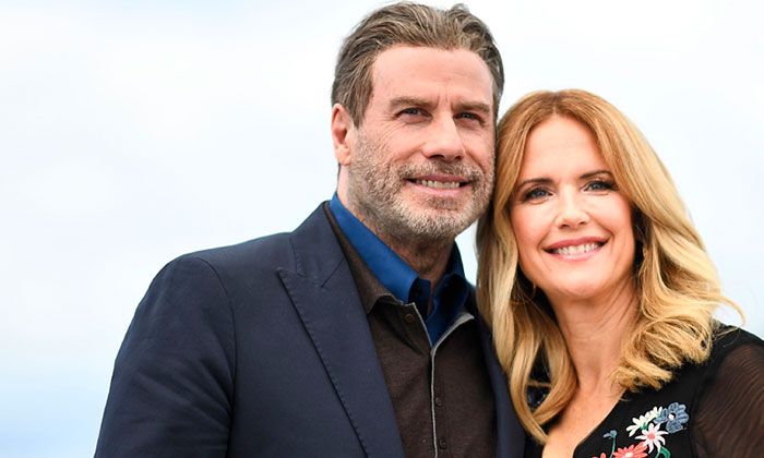 John Travolta y Kelly Preston