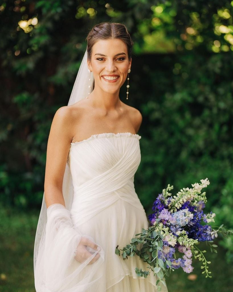 Vestidos de novia drapeados escote palabra de honor