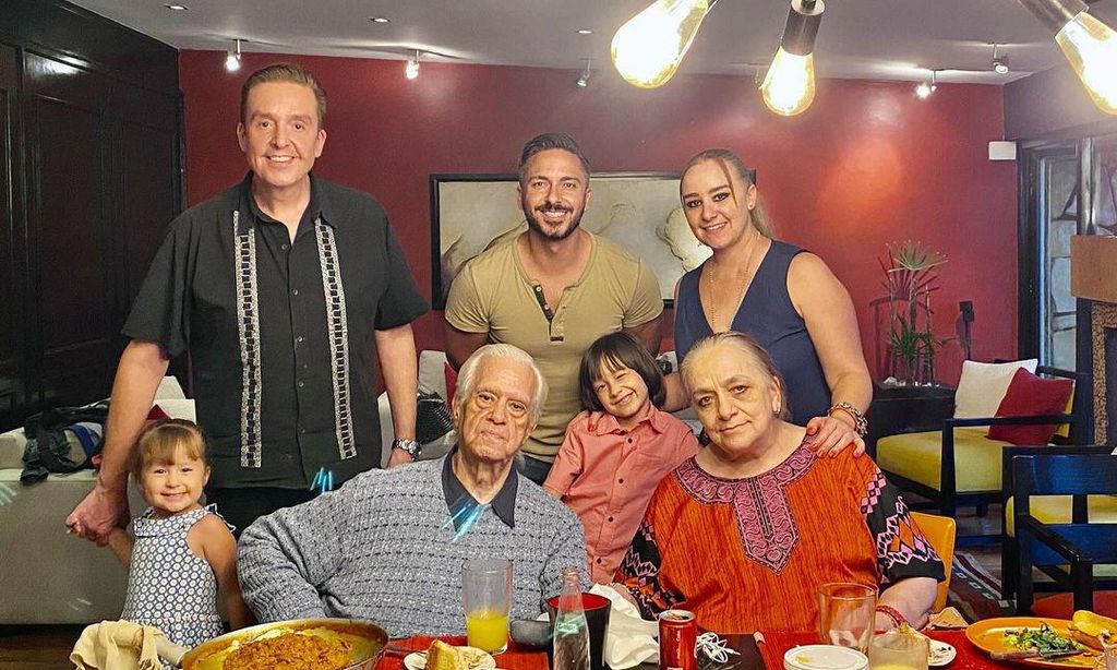 Daniel Bisogno y su familia