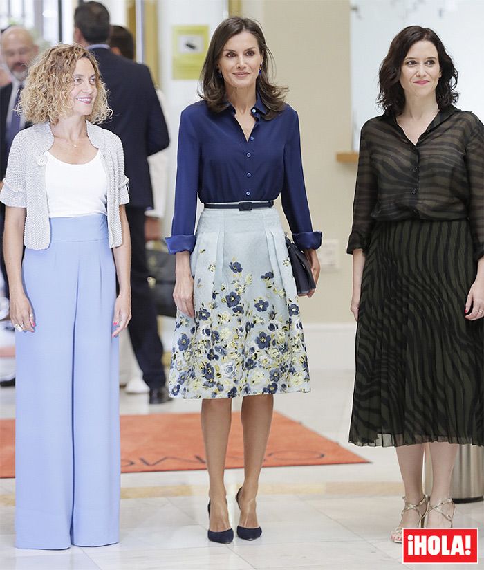 La reina Letizia retoma su agenda en solitario