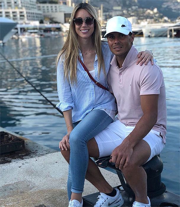 Maribel Nadal junto a su hermano Rafa