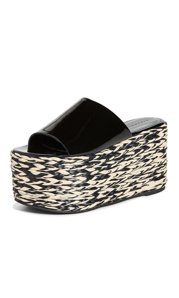 blackout platform espadrilles de simon miller