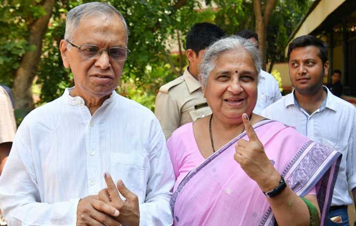 Narayana y Sudha Murthy