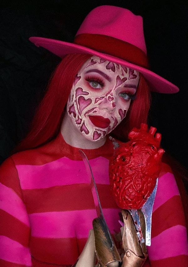 maquillaje halloween freddy krueger