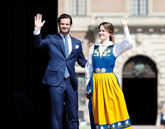 Carlos Felipe y Sofía de Suecia