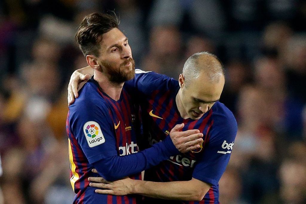 Messi e Iniesta compartieron por años en las filas del FC Barcelona.