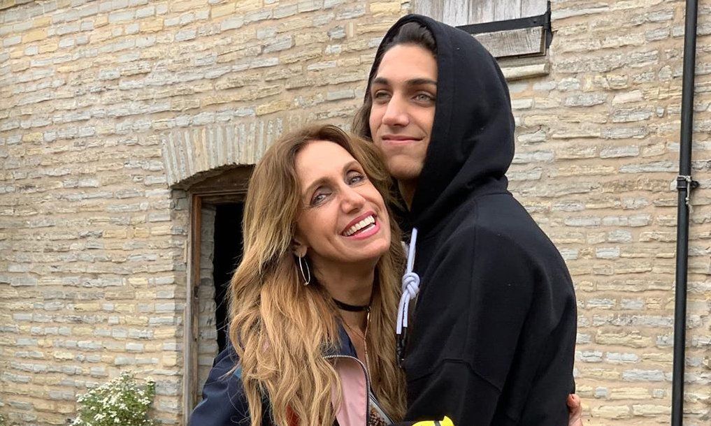 Lili Estefan y su hijo