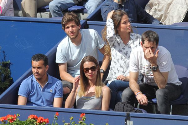 Pedro Rodíguez y Sergi Roberto, jugadores del F.C. Barcelona
