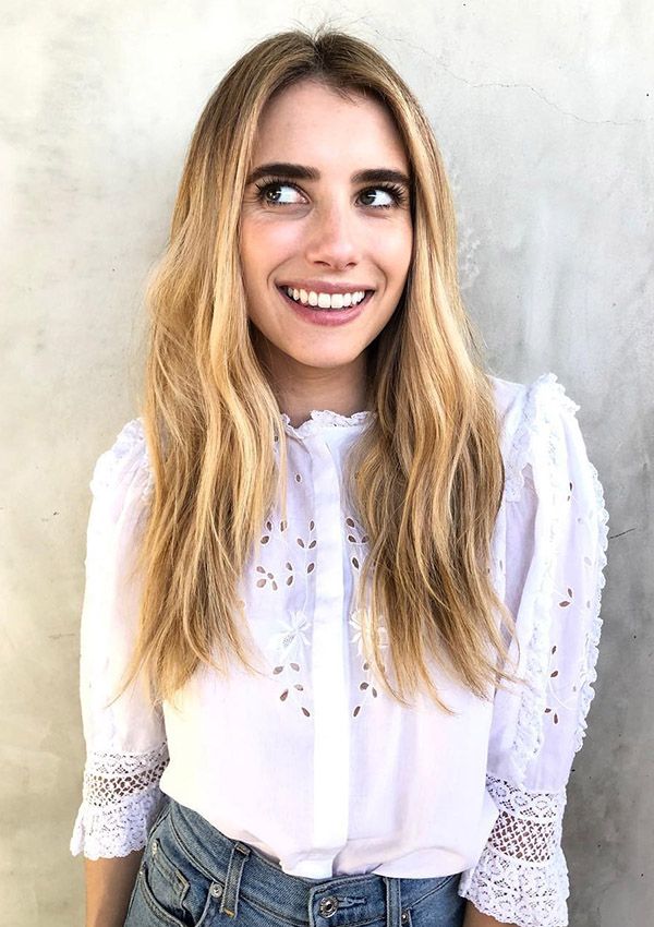 cambios de look famosas emma roberts