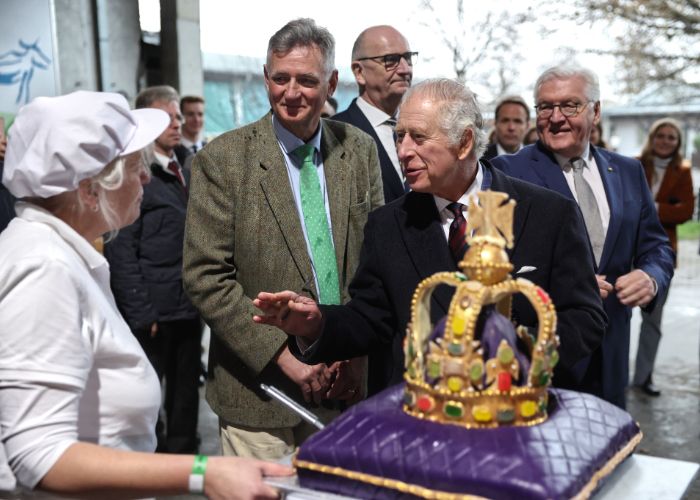 Los reyes Carlos III y Camilla visitan Alemania