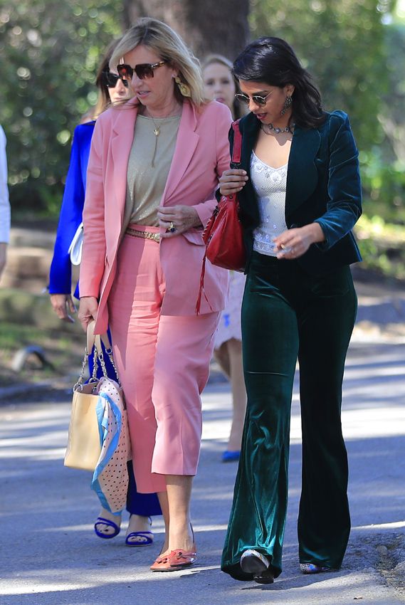 Mariola Orellana con Lola, la hija de Rosario Flores