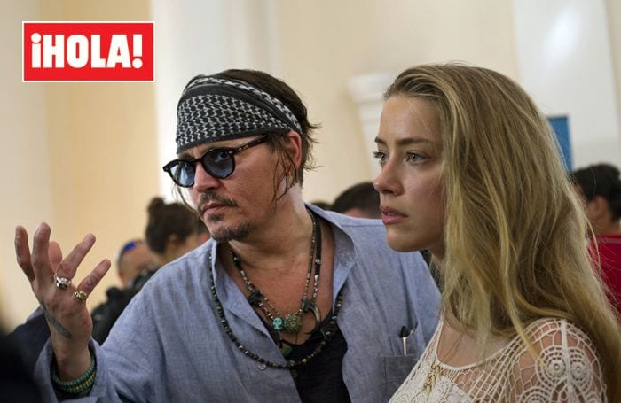 Amber Heard y Johnny Depp