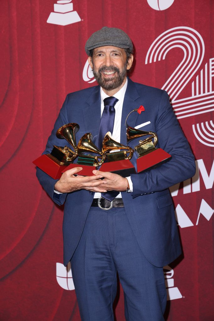 Juan Luis Guerra, una de las grandes triunfadoras de los Grammy Latinos 2024