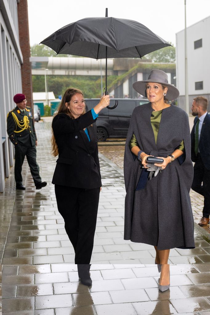 La reina Máxima de Países Bajos en el National Ballet Academy de Ámsterdam