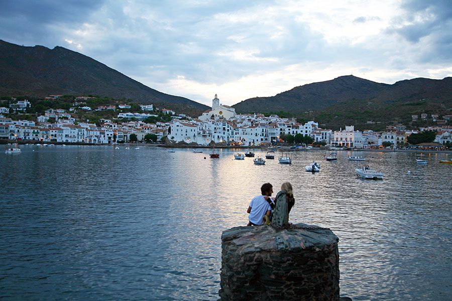 Cadaques atardecer