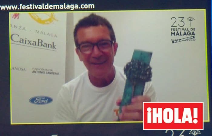 Antonio Banderas reaparece en el Festival de Málaga