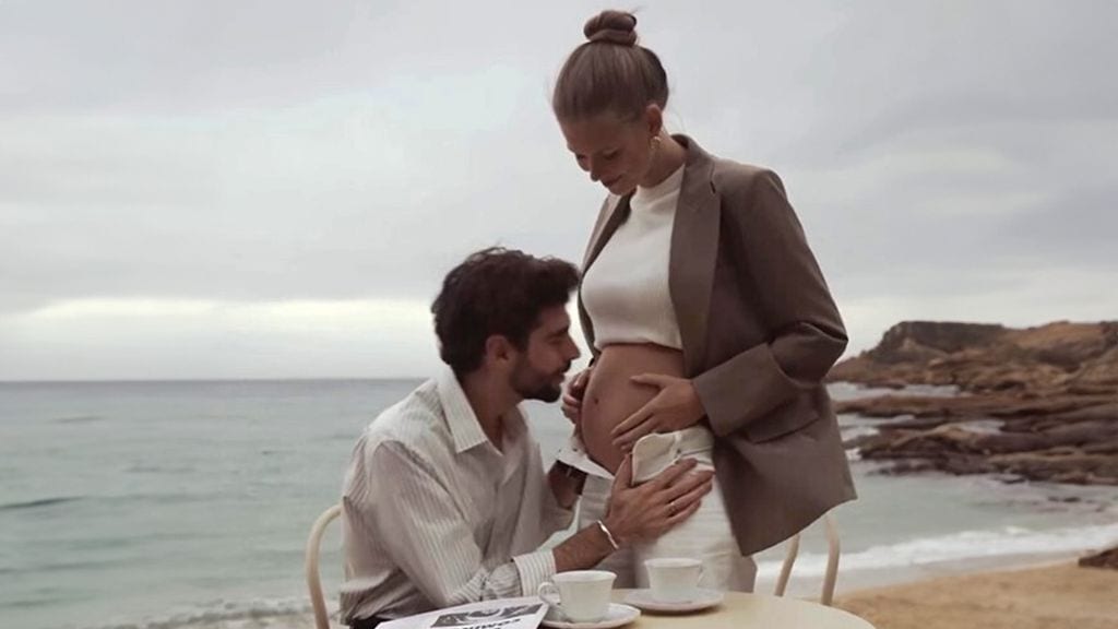 Alvaro Soler y Melanie Kroll anuncian su embarazo, marzo 2023