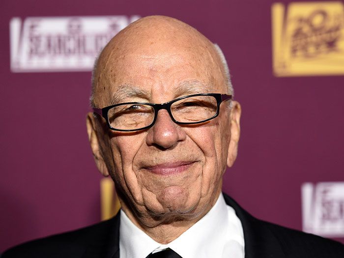 Rupert Murdoch en un evento 