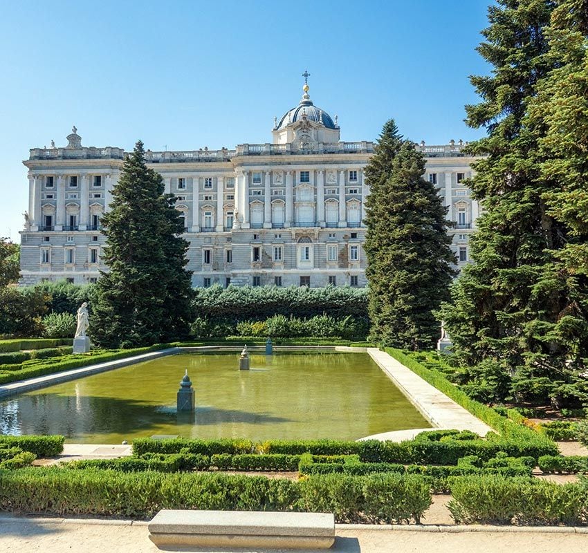 Palacio Real de Madrid, uno de los más grandes de Europa