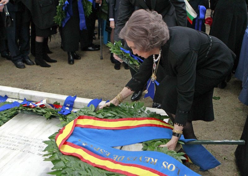 La reina Sofía en Tatoi