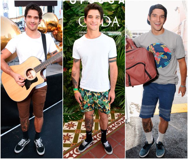 Tyler Posey estilo skater