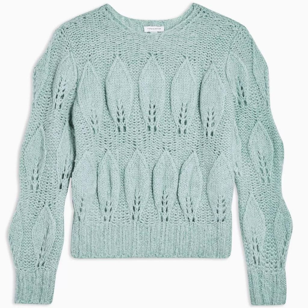 knitted sweater de gasa de topshop
