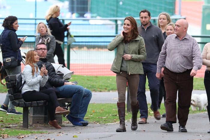 La Duquesa de Cambridge regresa al trabajo tras la baja maternal del príncipe Louis