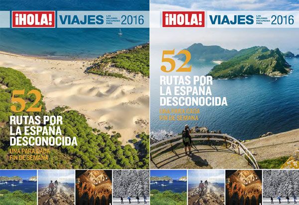 Elige la próxima portada del nuevo Especial Hola Viajes de España © ¡HOLA!
