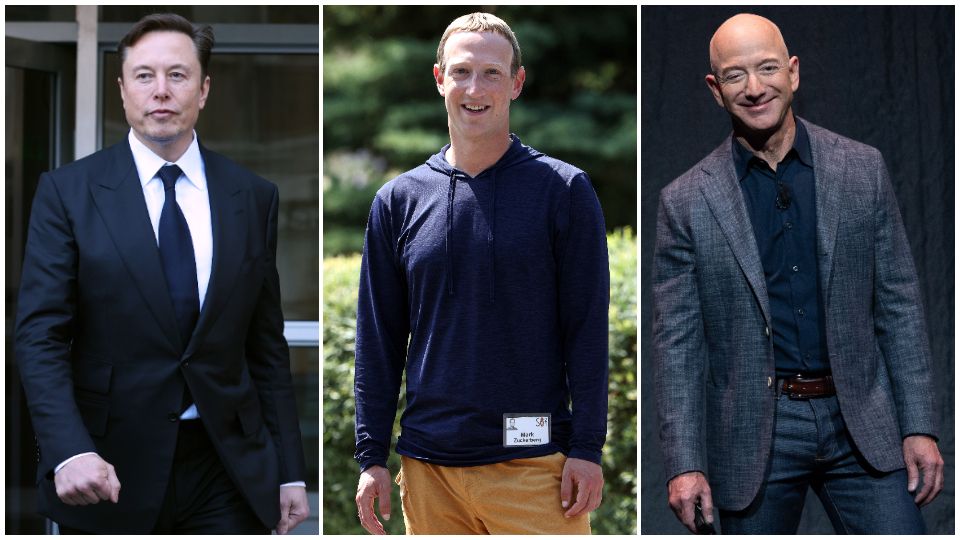 Elon Musk, Mark Zuckerberg y Jeff Bezos dirán 'presente' en la investidura presidencial de Trump