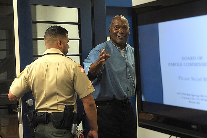  OJ Simpson durante su juicio