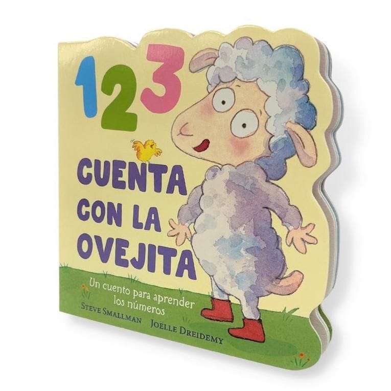 1 2 3 cuenta con la ovejita la ovejita que vino a cenar libro de cart n 