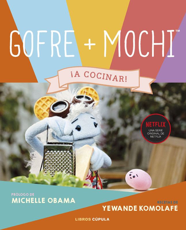 Portada del libro Gofre + Mochi ¡A cocinar!