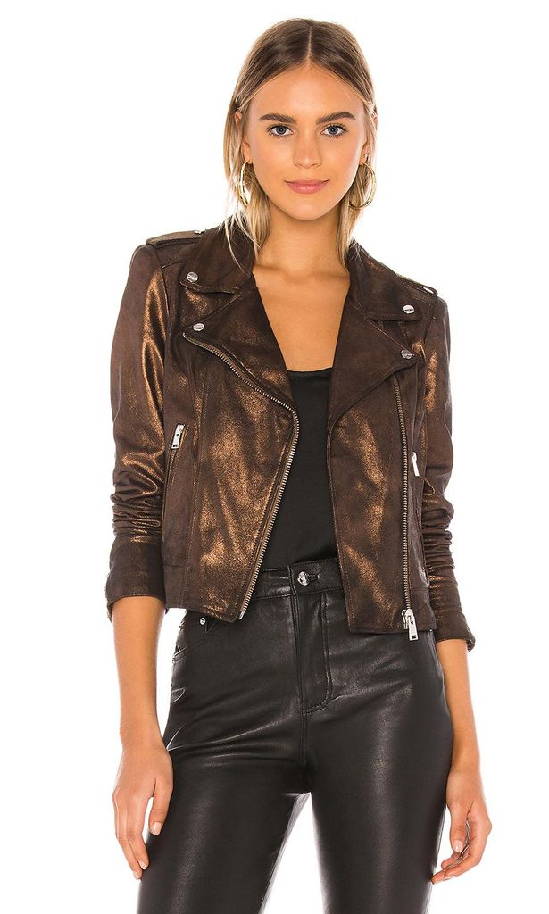 donna leather jacket de lamarque